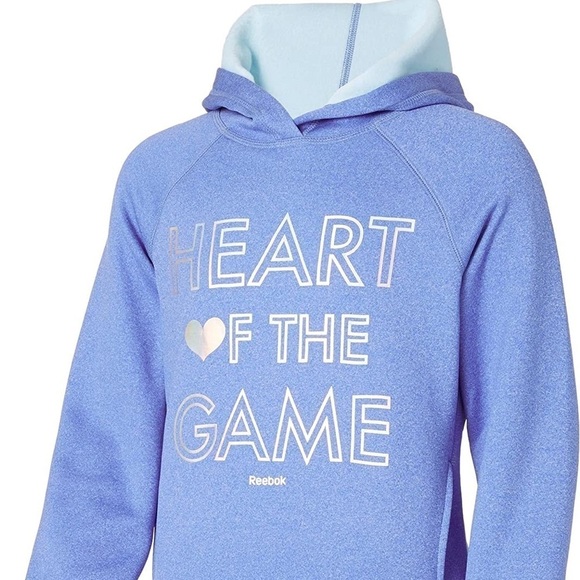 Reebok Performance Fleece Heart Of The Game Hoodie - Picture 1 of 11